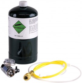 SENSIT 881-00028 Calibration Gas Kit for the Gold G2 & Trak-It IIIa, 2.5% CH<sub>4</sub>, 21L-