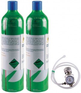 SENSIT 881-00058 Calibration Kit for the HCN with 2 Cylinders, 100ppm CO and HCN, 34L-