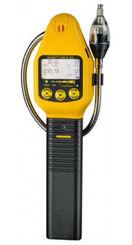 SENSIT Gold G2 Multi-Gas Detector, LEL/O<sub>2</sub>/H<sub>2</sub>S-