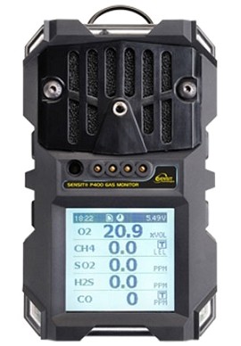 SENSIT P400 Multi-Gas Detector with pump, %LEL, O<sub>2</sub>-